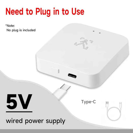 Tuya Zigbee WiFi Human Presence Sensor 24G MmWave Radar Detector APP Control For Smart Home Security Protector