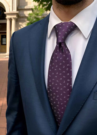 Set Cravatta e Fazzoletto Uomo Colorato 160cm - Accessori Matrimonio