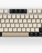 ATTACK SHARK M86 Wireless Mechanical Gaming Keyboard, 75% Gasket Hot Swappable RGB Custom Keyboard, Side Printed PBT Keycaps