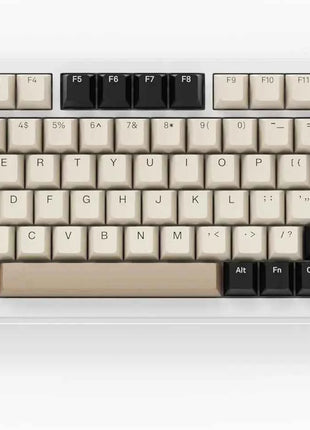 ATTACK SHARK M86 Wireless Mechanical Gaming Keyboard, 75% Gasket Hot Swappable RGB Custom Keyboard, Side Printed PBT Keycaps