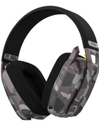 BINNUNE BW06 2.4GHz Wireless Gaming Headset with Mic for PS5 PS4 PC Mac Playstation Bluetooth Gaming headphone with Microphone