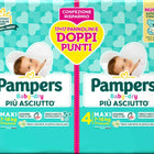 Pampers Baby Dry Maxi, DWCT Double Pack, Size 4 (7-18 kg), 34 Diapers