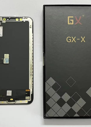 Display OLED GX di alta qualità con True Tone e 3D Touch per iPhone X, XS Max, 11, 12, 13, 14, 15, 16 Pro Max - Sostituzione schermo LCD