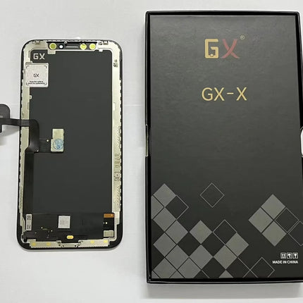 Display OLED GX di alta qualità con True Tone e 3D Touch per iPhone X, XS Max, 11, 12, 13, 14, 15, 16 Pro Max - Sostituzione schermo LCD