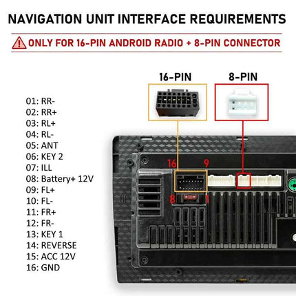 Decodificatore CAN Bus, Supporto R-Link TOMTOM Display SWC, Plug & Play 16 Pin Radio Android, per Renault Megane 2 Fase 2, Clio 3