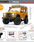 New MN99s MN98 1:12 MN Model RTR Version RC Car 2.4G 4WD RC Rock Crawler Defender Remote Control Car 1/12 RC Truck Cars Toys