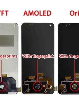 Super AMOLED For OnePlus Nord 2 Nord2 5G LCD DN2101, DN2103 Display Touch Screen Digitizer Panel Assembly For 1+Nord 2 LCD