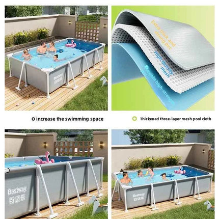 Staffa per piscina casa per bambini grande nuoto per adulti famiglia piscina per bambini piscina da bagno all'aperto per adulti
