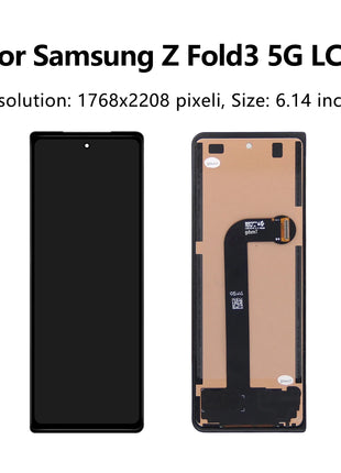 Schermo Per Samsung Z Fold 3 F926B F926B/DS Display LCD Touch Screen Digitale Assemblea Samsung Z Fold 3 Display Parti di Ricambio