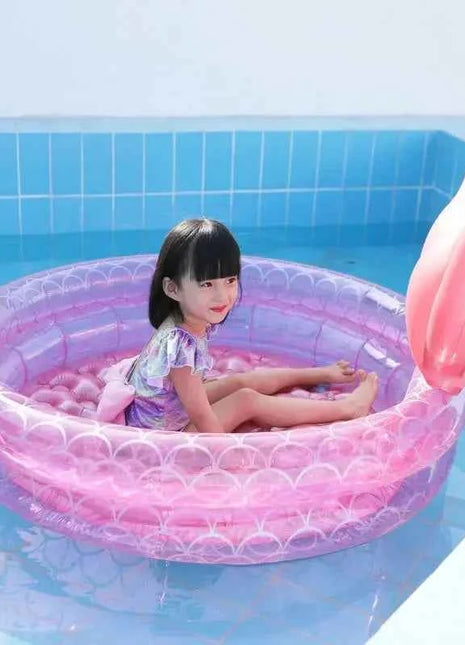 Nuove sirene Piscina gonfiabile Bagno per bambini Casa estiva Piscina all'aperto Piscina quadrata gonfiabile per regali per bambini Ragazza