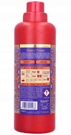 Fabric rinsing concentrate 760 ml pomegranate red tea