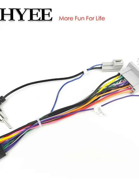 Cablaggio radio Spina da 16 pin a 24 pin Unità principale Adattatore cavo connettore audio per Honda CRV Accord Fit CRZ Pilot Insight