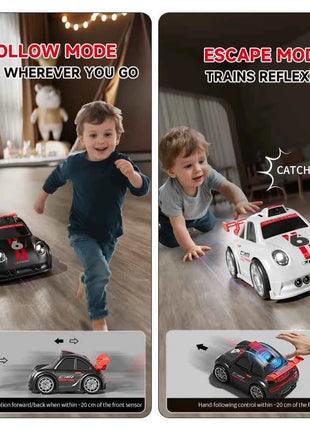 2026 New C6 RC Drift Car with Dual Mode Lights Sound Camera Screen Control Car Smart Induction Following Children's Toys Gift