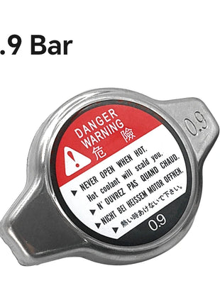 1 Pezzo Tappo Universale per Radiatore Auto 0.9/1.1, Coperchio Antiscottatura per Serbatoio Acqua Radiatore, Compatibile con Honda, Civic, Odyssey, Fit
