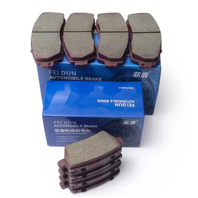 High quality New ceramic formula low-dust car brake pads for Chery A13 Amulet Arrizo 7 Arrizo 8 Beat Bonus 3 Dashing e Karry