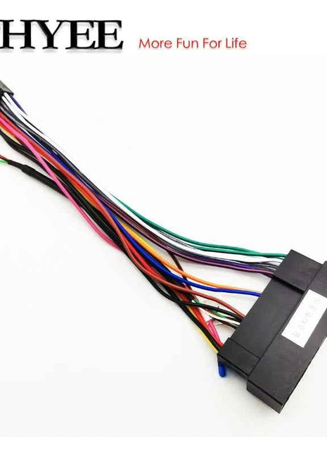 Cablaggio 16 Pin Spina Connettore Auto Adattatore Cavo Android per Hyundai Tucson ix35 Sonata Santa Fe Kia Sportage Rio Sorento