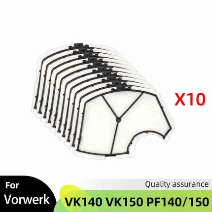For Vorwerk Kobold VK140 VK150 Upright PF 140/150 Dust Bag Replacement Kit Vacuum Cleaner Spare Accessories