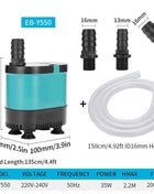 20/35/50/60W Bottom Suction Submersible Pump Fish Tank Water Circulation Pump Small Silent Filter Suction Manure Change Pump