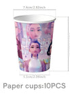 10pcs cups / 10 pollici