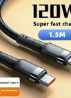 120W silver 1.5m