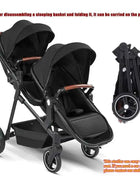 2025 New Foldable, Multifunctional Twin Stroller That Can Be Disassembled Into A Lightweight Baby Bike. Shipping Within The EU