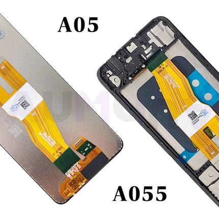 Schermo A05 per SAMSUNG A05S A057 Display LCD Touch Screen Digiziter Assembly per Samsung A05 A055 con cornice Display LCD