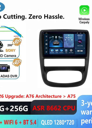 Android 16 For Renault Duster 1 2010 2011 2012 2013 2014 2015 Car Radio Multimedia Player Navigation Carplay Stereo BT Head Unit