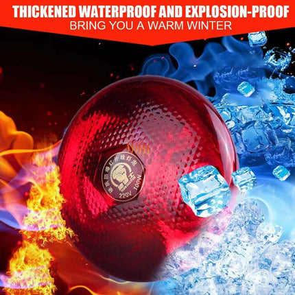 Infrared Heat Lamp Waterproof Anti-Explosion Thickened Light Bulbs For Piglet Chicken Birds Outdoor Heating Cooling Lighting