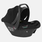 Babyvoyage Black Baby Car Seat with Isofix Base Station UPF45+ Sun Protection Comfortable Breathable Mesh I-Size Infant Car Seat