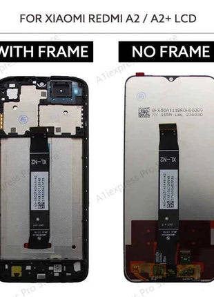 6.52 "IPS Display LCD Per Xiaomi Redmi A2 A2 + A2 Plus Touch Screen Digitizer Assembly 23028RN4DG 23028RNCAG Parti di Ricambio