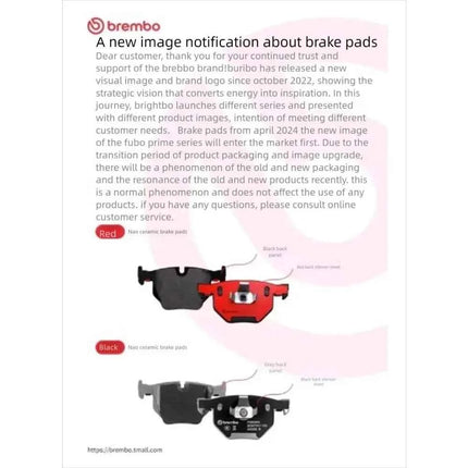 Brembo P50114N Front Brake Pad Set Fit for MERCEDES-BENZ W221 W222  Premium Ceramic Pads Brake Shoes OE# 0004201006 A0084200220