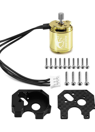 INJORA Gold Viper 1721 Brushless Motor 2800KV for 1/24 SCX24