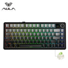 Aula F75 MAX Wireless Mechanical Keyboard With TFT Screen and Knob Gasket RGB Backlight Gaming Keyboard in 75% Layout Hot-Swap