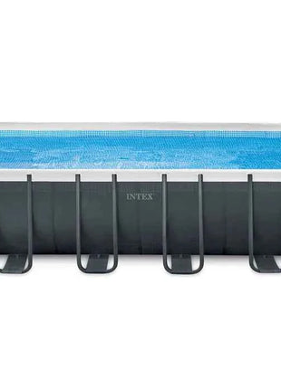 INTEX 26356 26364 26374 Schwimmbad 18f Set per piscine rettangolari con struttura ultra metallica Piscine fuori terra