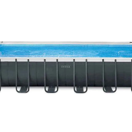 INTEX 26356 26364 26374 Schwimmbad 18f Set per piscine rettangolari con struttura ultra metallica Piscine fuori terra