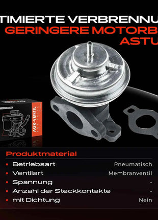 Valvola AGR Frankberg 1x per Ricircolo Gas di Scarico per Hyundai Getz TB Tucson JM KIA Sportage JE KM 1.5L 2.0L 2004-2010 28410-27250