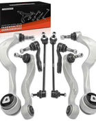 Set di 8 bracci di controllo Frankberg per asse anteriore BMW Serie 5 E60 e Serie 5 Touring E61 2001-2010 31124028607 31126768298 31126760183
