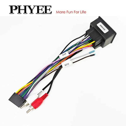 Adattatore per cablaggio radio 44 pin Spina a 16 pin Connettore audio ausiliario Cavo Android per auto per Chevrolet Spark Volt Aveo