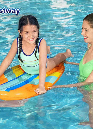 Bestway 2 colori/1 pezzo tavola da surf ad acqua, tavola da paddle pontone gonfiabile, pontone da gioco in acqua, tavola da surf gonfiabile in un unico pezzo
