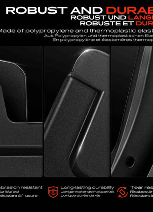 Parafanghi anteriori e posteriori Frankberg 4x per VW Transporter VI Multivan VI T6 7F0075101 7H0075111