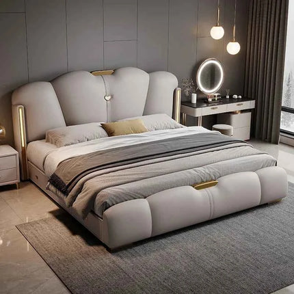 queen beds on offer wooden marriage beds double king size beds 150X200cm headboards bed racks and frame full bedroom furniture