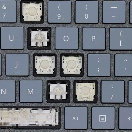 Replacement Keycap Key cap &Scissor Clip&Hinge For Microsoft Surface Pro 1/2/3/4/5/6 Laptop Keyboard KEY & Clips