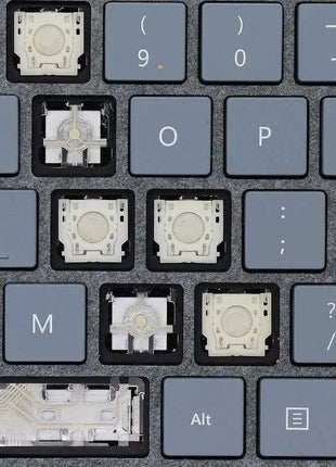 Replacement Keycap Key cap &Scissor Clip&Hinge For Microsoft Surface Pro 1/2/3/4/5/6 Laptop Keyboard KEY & Clips