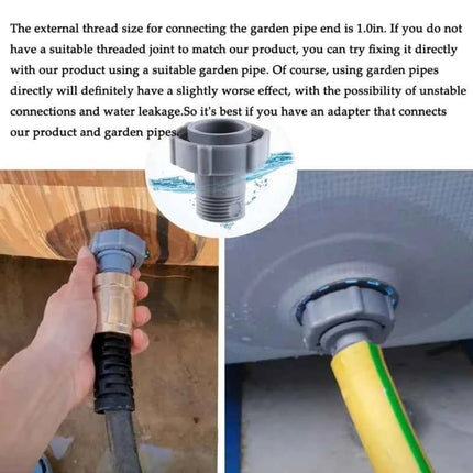 Connettore per raccordo di scarico per piscina per P6A1420 P6D1420 P6H1420 P6D1420ASS16