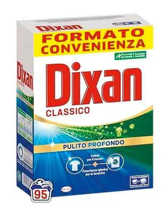 Dixan Classic Deep Clean, Washing Machine Detergent dust to eliminate stubborn stains, consisting of 95 washes