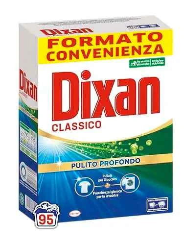 Dixan Classic Deep Clean, Washing Machine Detergent dust to eliminate stubborn stains, consisting of 95 washes