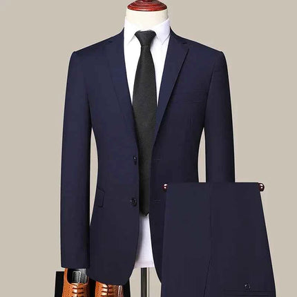 Abito Uomo Casual Outdoor Giacca e Pantalone - Completo Business Slim Fit