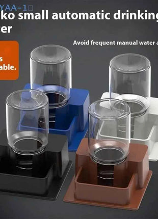 【ZYAA-1】Reptile Water Bottle Automatic Water Feeder With Bottle For Tortoise Turtle Lizard Anti Drowning Water Dispense