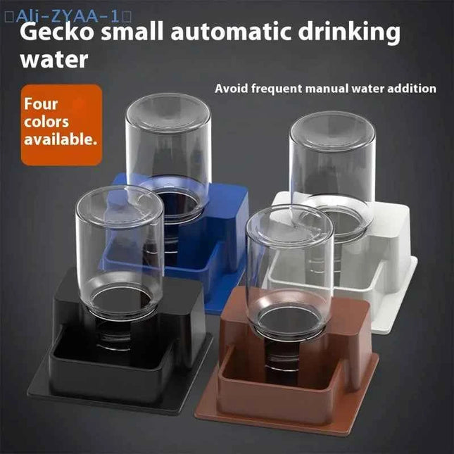 【ZYAA-1】Reptile Water Bottle Automatic Water Feeder With Bottle For Tortoise Turtle Lizard Anti Drowning Water Dispense