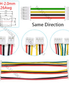 5/10 Pcs Micro JST PH 2.0mm Male/Female Connector with Wire 100/200/300mm Cable 2/3/4/5/6/8/10P Pin Jumper Line For Arduino